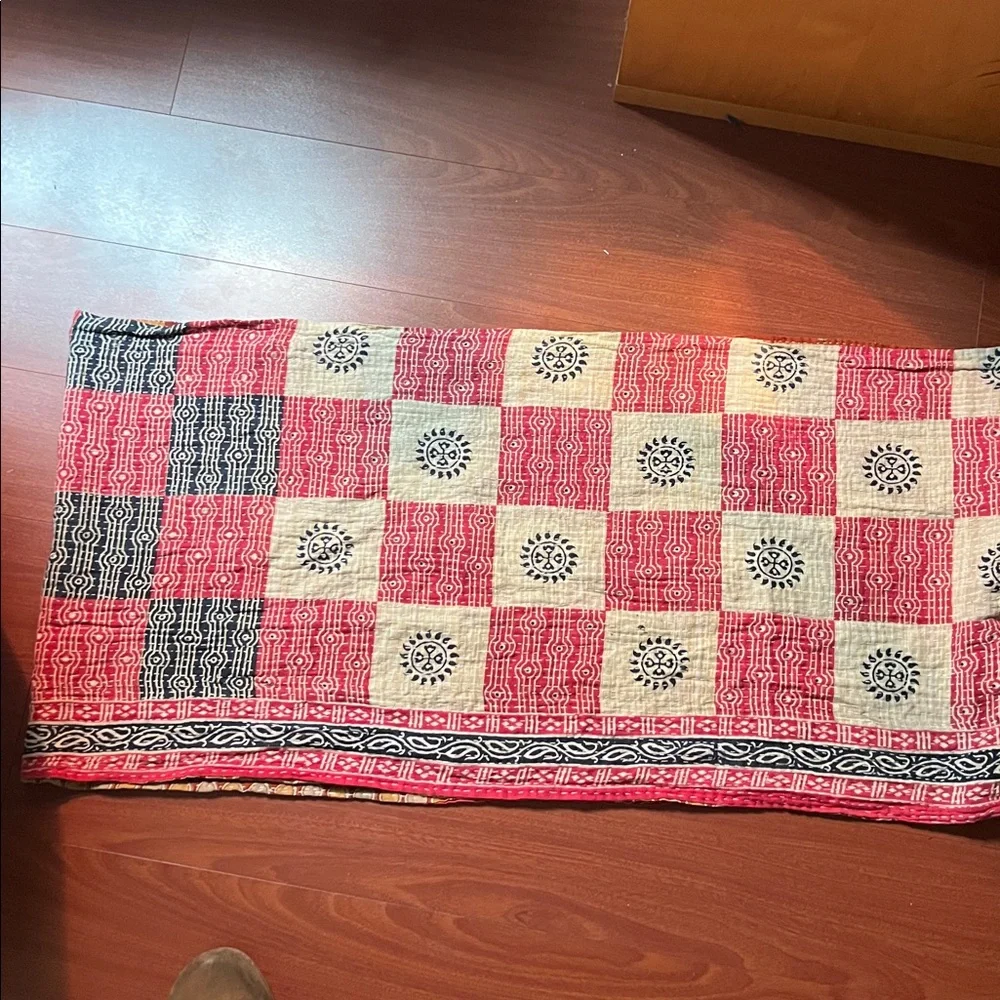 Colorful Patchwork Quilt‎ kaftan scarf head wrap